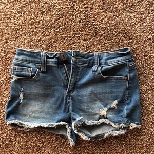 Youth girls jean shorts